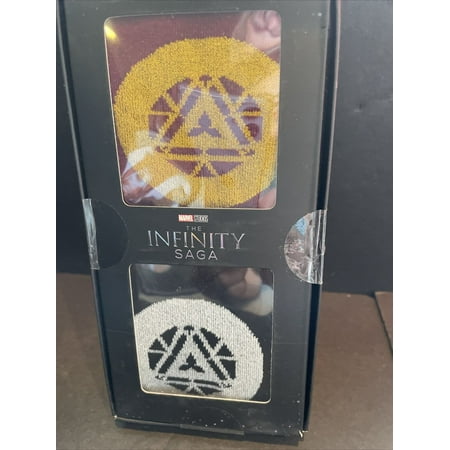 Mens 2 Pair Box Set Infinity Saga Socks sz7-11 by Zing Pop Culture