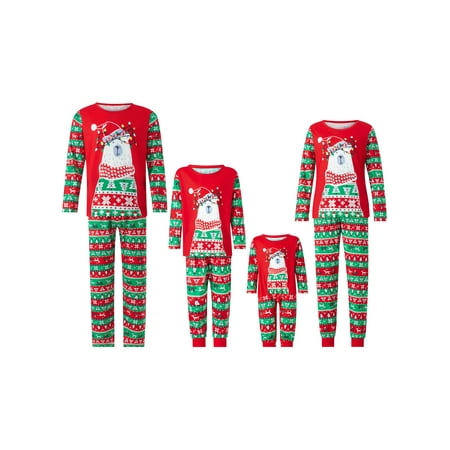AMILIEe Matching Parent-Child Christmas Pajamas Long Sleeve Christmas Family Bear Pajamas/Romper Outfits
AMILIEe Matching Parent-Child Christmas Pajamas Long Sleeve Christmas Family Bear Pajamas/Romper Outfits