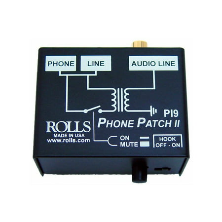 [해외] Rolls PI9 Phone Patch Rj11 To Rca Or 1/8 Min