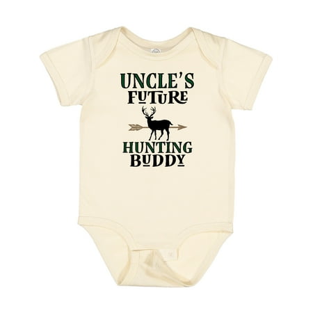 Inktastic Uncle Future Hunting Buddy Boys Gift Baby Boy Bodysuit