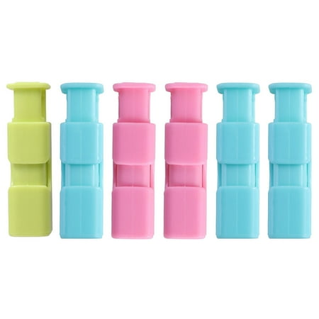 6pcs Food Sealing Clip Plastic Bag Clips Squeeze and Lock Sealer Fresh-Keeping Clamp (Random Color)
6pcs Food Sealing Clip Plastic Bag Clips Squeeze and Lock Sealer Fresh-Keeping Clamp (Random Color)