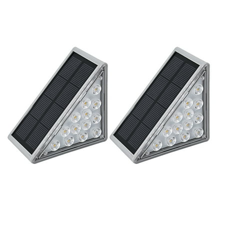 HZEWLS 2 Pack Solar Step Light Anti-theft Solar Step Lamp for Garden Deck (White Light)
HZEWLS 2 Pack Solar Step Light Anti-theft Solar Step Lamp for Garden Deck (White Light)
