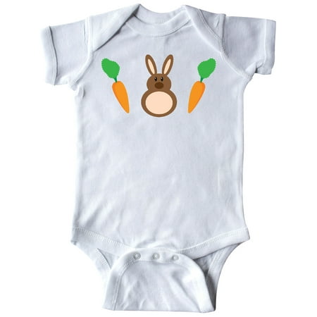 Inktastic Easter Bunny and Carrots Gift Baby Boy or Baby Girl Bodysuit