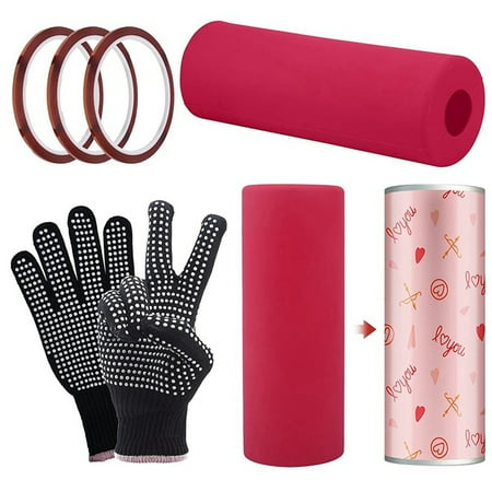2Pcs Silicone Wrap Sleeve for Sublimation Tumbler Reusable Seamless Tumbler Wrap with Tape Gloves for 20Oz Cup Full Wrap
2Pcs Silicone Wrap Sleeve for Sublimation Tumbler Reusable Seamless Tumbler Wrap with Tape Gloves for 20Oz Cup Full Wrap
