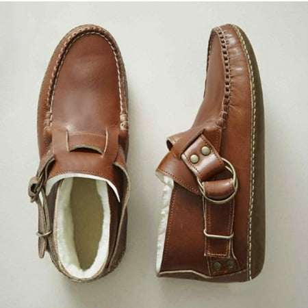 Shoes for Women KKCXFJX Women s Fashion Flat Leopard Casual Buckle Strap Flock Round Toe Boots Shoes
Shoes for Women KKCXFJX Women s Fashion Flat Leopard Casual Buckle Strap Flock Round Toe Boots Shoes