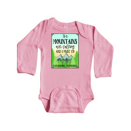Inktastic The Mountains Are Calling- Gatlinburg Tennessee Gift Baby Boy or Baby Girl Long Sleeve Bodysuit
Inktastic The Mountains Are Calling- Gatlinburg Tennessee Gift Baby Boy or Baby Girl Long Sleeve Bodysuit