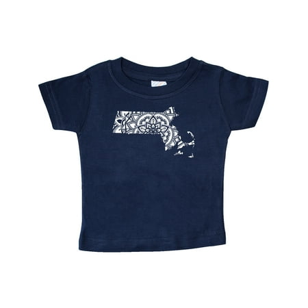 Inktastic Massachusetts Silhouette Mandala Gift Baby Boy or Baby Girl T-Shirt
Inktastic Massachusetts Silhouette Mandala Gift Baby Boy or Baby Girl T-Shirt