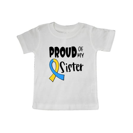 Inktastic Proud of my Sister Down Syndrome Awareness Gift Baby Boy or Baby Girl T-Shirt
Inktastic Proud of my Sister Down Syndrome Awareness Gift Baby Boy or Baby Girl T-Shirt