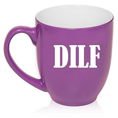 16 oz Large Bistro Mug Ceramic Coffee Tea Glass Cup DILF Funny Dad Father Husband Gift (Purple)
16 oz Large Bistro Mug Ceramic Coffee Tea Glass Cup DILF Funny Dad Father Husband Gift (Purple)