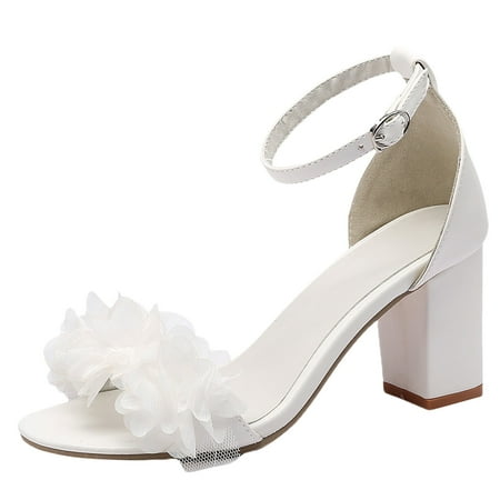 Women S Sandals Round Toe Summer Thick Heel Roman Flower Open Toe High Heel Sandals
Women S Sandals Round Toe Summer Thick Heel Roman Flower Open Toe High Heel Sandals