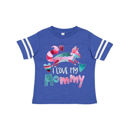 Inktastic I Love My Mommy Pink and Blue Fox with Hearts Gift Toddler Boy or Toddler Girl T-Shirt
Inktastic I Love My Mommy Pink and Blue Fox with Hearts Gift Toddler Boy or Toddler Girl T-Shirt