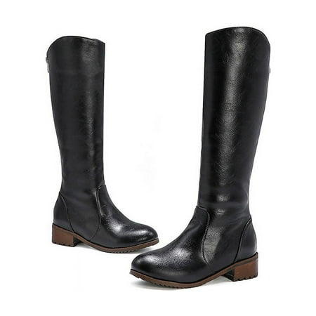 IELGY Women s mid-tube boots back zipper solid color low heel embossed leather
IELGY Women s mid-tube boots back zipper solid color low heel embossed leather