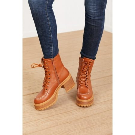 WeeBoo Climbing the Ranks Platform Combat Boots