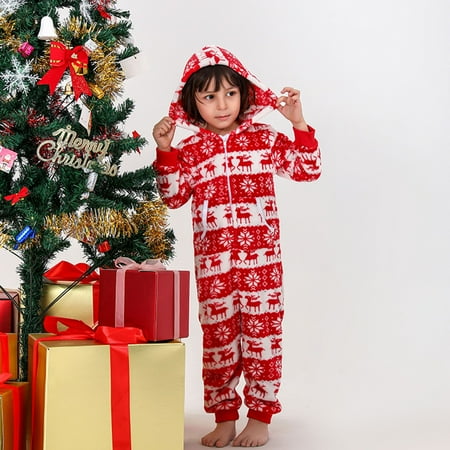 Foraging dimple Children Kids Boys Girls Christmas Print Family Hooded One-Piece Pajamas Jumpsuit Pajamas
Foraging dimple Children Kids Boys Girls Christmas Print Family Hooded One-Piece Pajamas Jumpsuit Pajamas