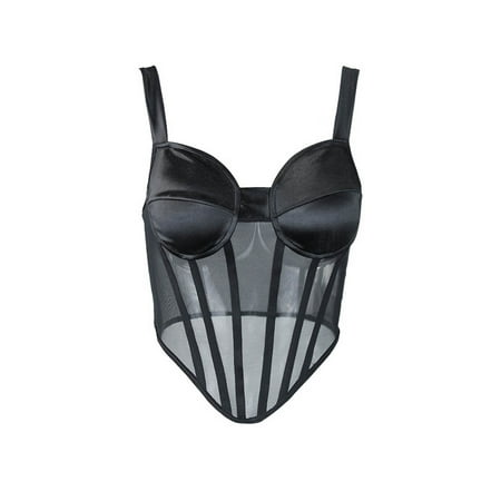 Summer Savings Clearance! 2023 TUOBARR Bras for Womens Ladies Fashion Sexy Cute Lingerie Hollow Sexy Vest Mesh See-through Girdle Suspender Corset Black 8
Summer Savings Clearance! 2023 TUOBARR Bras for Womens Ladies Fashion Sexy Cute Lingerie Hollow Sexy Vest Mesh See-through Girdle Suspender Corset Black 8