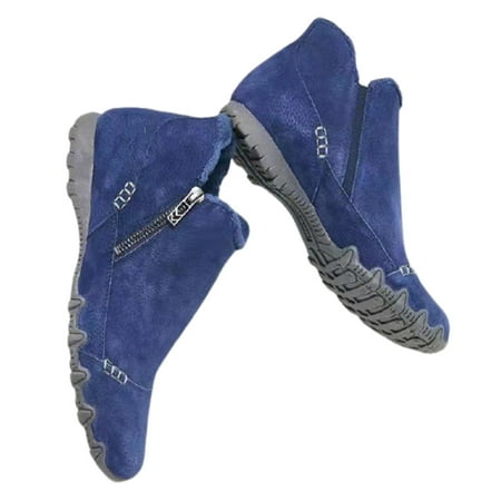 Women\ s Suede Boots with Side Zipper Flat Causal Shoes Vintage Easy to Put on Fashionable
Women\ s Suede Boots with Side Zipper Flat Causal Shoes Vintage Easy to Put on Fashionable