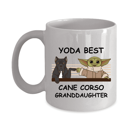 Yoda Best Cane Corso Papa - Novelty Gift Mugs for Dog Lovers - Co-Workers Birthday Present Anniversary Valentines Special Occasion Dads Moms Family Christmas - 11oz Funny Coffee Mug
Yoda Best Cane Corso Papa - Novelty Gift Mugs for Dog Lovers - Co-Workers Birthday Present Anniversary Valentines Special Occasion Dads Moms Family Christmas - 11oz Funny Coffee Mug