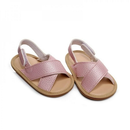 Summer Baby Girl Boy Cross Strap Sandals Toddler Rubber PU Leather Sole Anit-slip Walkers Shoes Unisex 0-24 Months
Summer Baby Girl Boy Cross Strap Sandals Toddler Rubber PU Leather Sole Anit-slip Walkers Shoes Unisex 0-24 Months