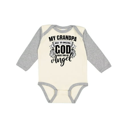 Inktastic My Grandpa Was So Amazing God Made Him an Angel Gift Baby Boy or Baby Girl Long Sleeve Bodysuit
Inktastic My Grandpa Was So Amazing God Made Him an Angel Gift Baby Boy or Baby Girl Long Sleeve Bodysuit