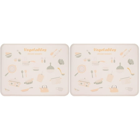 BESTONZON 2pcs Kitchen Dish Drying Mat Decorative Drying Pad Cutlery Drying Mat Countertop Drying Cushion
BESTONZON 2pcs Kitchen Dish Drying Mat Decorative Drying Pad Cutlery Drying Mat Countertop Drying Cushion