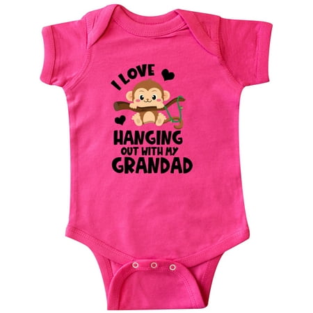Inktastic Monkey I Love Hanging out with My Grandad Gift Baby Boy or Baby Girl Bodysuit
Inktastic Monkey I Love Hanging out with My Grandad Gift Baby Boy or Baby Girl Bodysuit