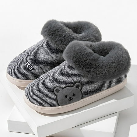 Cathalem Heated Slippers for Men Ladies Home Cute Baotou Warm Cotton Slippers Winter Home Cotton Mens Christmas Slippers Socks Grey 9
Cathalem Heated Slippers for Men Ladies Home Cute Baotou Warm Cotton Slippers Winter Home Cotton Mens Christmas Slippers Socks Grey 9