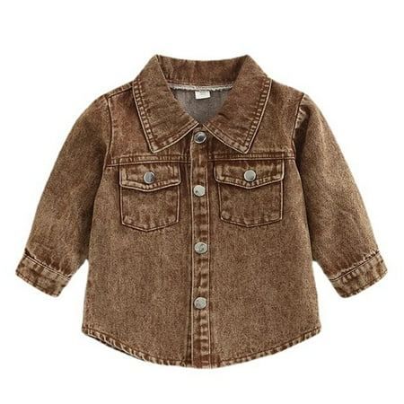 ASEIDFNSA Girls Ski Jacket Size 7 Big Girls Winter Jacket Toddler Boys Girls Winter Classic Jacket Solid Color Long Sleeve Denim Shirt Over Jacket for Kids Clothes Brown
ASEIDFNSA Girls Ski Jacket Size 7 Big Girls Winter Jacket Toddler Boys Girls Winter Classic Jacket Solid Color Long Sleeve Denim Shirt Over Jacket for Kids Clothes Brown