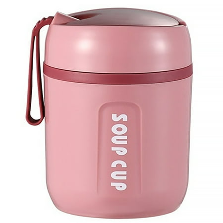 16.23oz Flasks For Adult Food Flasks Container Protable Lunch Container With Silicone Rope Food Leak Proof Food Soup Stainless Steel Lunch Flask With Foldable Spoon Vacuum Insulated Soup
16.23oz Flasks For Adult Food Flasks Container Protable Lunch Container With Silicone Rope Food Leak Proof Food Soup Stainless Steel Lunch Flask With Foldable Spoon Vacuum Insulated Soup