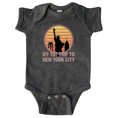Inktastic New York City 1st Trip Retro Sunset Gift Baby Boy or Baby Girl Bodysuit
Inktastic New York City 1st Trip Retro Sunset Gift Baby Boy or Baby Girl Bodysuit