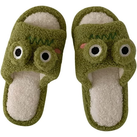 CoCopeaunt Women Slippers Cute Animal Fuzzy House Sandal Open Toe Indoor Outdoor Slides
CoCopeaunt Women Slippers Cute Animal Fuzzy House Sandal Open Toe Indoor Outdoor Slides