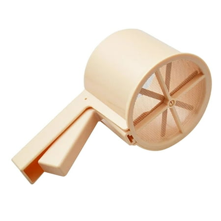 Miarhb Fine Mesh Handheld Flour Sieve Semi-Automatic Handy Flour Filter Baking Tools Yellow
Miarhb Fine Mesh Handheld Flour Sieve Semi-Automatic Handy Flour Filter Baking Tools Yellow