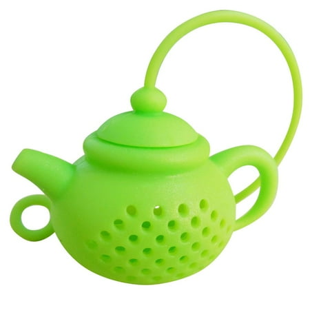 HZEWLS Teapot Shape Tea Strainer Silicone Tea Bags Infuser Leaf Filter Diffuser (Green)
HZEWLS Teapot Shape Tea Strainer Silicone Tea Bags Infuser Leaf Filter Diffuser (Green)