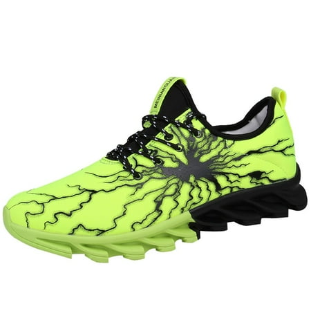CBGELRT Shoes For Men Classic Men s Sneakers Men s Fashion Sneakers Men Fashion Lightning Running Shoes Outdoor Leisure Shoes Breathable Sports Shoe Male Green 41
CBGELRT Shoes For Men Classic Men s Sneakers Men s Fashion Sneakers Men Fashion Lightning Running Shoes Outdoor Leisure Shoes Breathable Sports Shoe Male Green 41