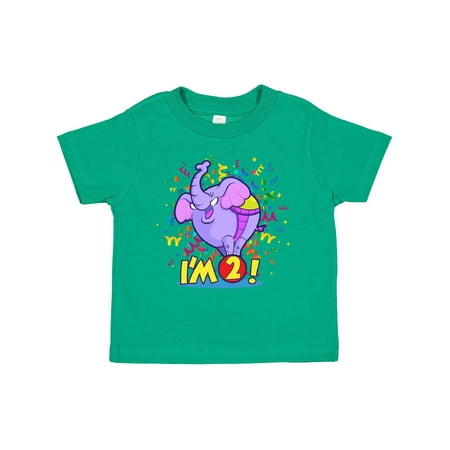 Inktastic I m Two Elephant Gift Toddler Boy or Toddler Girl T-Shirt 
Inktastic I m Two Elephant Gift Toddler Boy or Toddler Girl T-Shirt