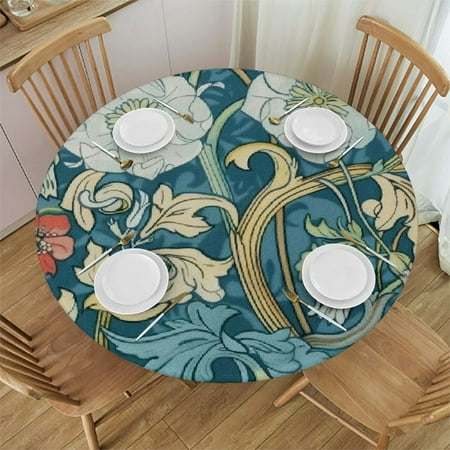 SHERONV Floral Design Round Table Cover Stain Resistant Washable Indoor Outdoor Tablecloth Kitchen Dining Wedding Parties 100% Polyester Fiber 31-35
SHERONV Floral Design Round Table Cover Stain Resistant Washable Indoor Outdoor Tablecloth Kitchen Dining Wedding Parties 100% Polyester Fiber 31-35