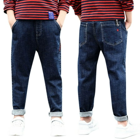 Durtebeua Pants for Bbay Boys Regular Straight Fit Jeans Casual Denim Pants Stretch Denim Pants Boys Tricot Open Bottom -Lined Sweatpants with Pockets
Durtebeua Pants for Bbay Boys Regular Straight Fit Jeans Casual Denim Pants Stretch Denim Pants Boys Tricot Open Bottom -Lined Sweatpants with Pockets