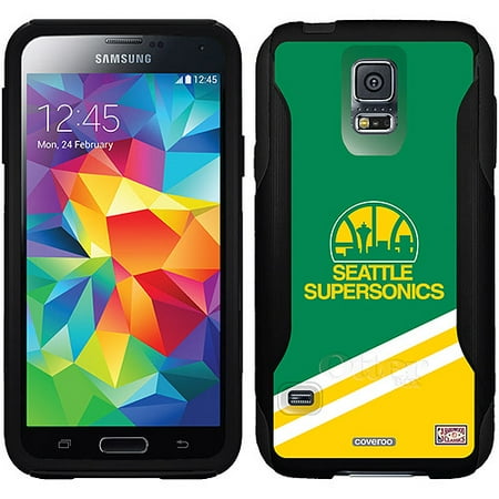 Seattle Supersonics Hardwood Classic Design on OtterBox Commuter Series Case for Samsung Galaxy S5