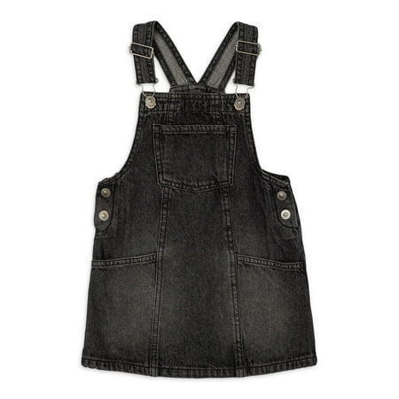 Wonder Nation Toddler Girls Denim Jumper Sizes 2 Toddler-18 Months