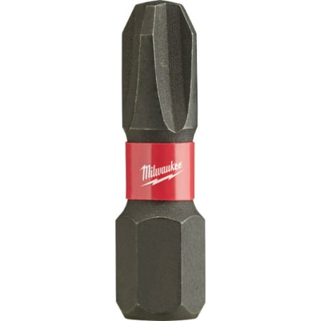 New Milwaukee 48-32-4413 Shockwave Impact Phillips #3 Insert Bits 1 2-Pack