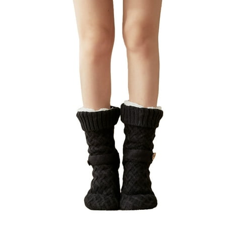 Spring hue Women Grips Fuzzy Socks Fluffy Winter Warm Fleece Thick Socks Cozy Knitted Boot Socks with Button
Spring hue Women Grips Fuzzy Socks Fluffy Winter Warm Fleece Thick Socks Cozy Knitted Boot Socks with Button