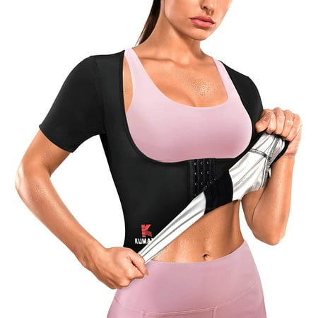 Nebility Sauna Suit for Women Sweat Vest Waist Trainer Corset Slimming Body Shaper Shirt Jacket Workout Top
Nebility Sauna Suit for Women Sweat Vest Waist Trainer Corset Slimming Body Shaper Shirt Jacket Workout Top