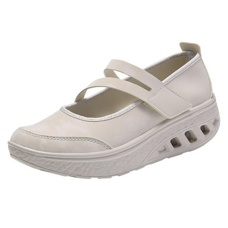 Leather upper Slope heel Casual shoes for Women Casual Wedges Fashion Breathable Flats Shoes Women s Sneakers Outdoor Slipon Leisure Women s Casual Shoes Beige
Leather upper Slope heel Casual shoes for Women Casual Wedges Fashion Breathable Flats Shoes Women s Sneakers Outdoor Slipon Leisure Women s Casual Shoes Beige