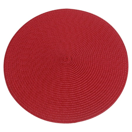 Hanyhapt Linen and Cotton Placemats Heat Insulation Mats Household Placemats Hot Proof Teacups Round Plates and Bowls (Red)
Hanyhapt Linen and Cotton Placemats Heat Insulation Mats Household Placemats Hot Proof Teacups Round Plates and Bowls (Red)