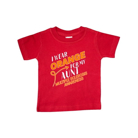 Inktastic I Wear Orange for my Aunt- Multiple Sclerosis awareness Gift Baby Boy or Baby Girl T-Shirt
Inktastic I Wear Orange for my Aunt- Multiple Sclerosis awareness Gift Baby Boy or Baby Girl T-Shirt