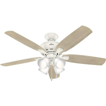 YIGOU 53217 52 inch Amberlin Fresh White Ceiling Fan with LED Light Kit and Pull Chain
YIGOU 53217 52 inch Amberlin Fresh White Ceiling Fan with LED Light Kit and Pull Chain