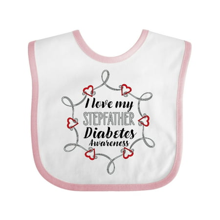 Inktastic I Love My Stepfather Diabetes Awareness Gift Baby Boy or Baby Girl Bib
Inktastic I Love My Stepfather Diabetes Awareness Gift Baby Boy or Baby Girl Bib