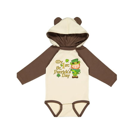 Inktastic My First St. Patricks Day- Leprechaun and Shamrocks Gift Baby Boy or Baby Girl Long Sleeve Bodysuit
Inktastic My First St. Patricks Day- Leprechaun and Shamrocks Gift Baby Boy or Baby Girl Long Sleeve Bodysuit