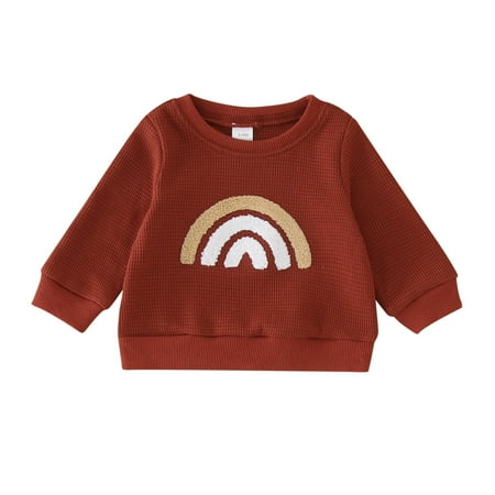 Zlekejiko Toddler Baby Boys Girls Sweatshirt Long Sleeve Tops Casual Autumn Spring Sweatshirts Rainbow Prints
Zlekejiko Toddler Baby Boys Girls Sweatshirt Long Sleeve Tops Casual Autumn Spring Sweatshirts Rainbow Prints