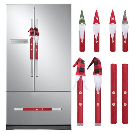 Wesracia Kitchen Organization Christmas Snow Forest Elderly Gloves Refrigerator Gloves Microwave Protective Cover 8-piece Set
Wesracia Kitchen Organization Christmas Snow Forest Elderly Gloves Refrigerator Gloves Microwave Protective Cover 8-piece Set
