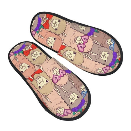 Ocsxa Mens Womens Cozy Memory Foam Scuff Slippers Slip On Warm House Shoes Indoor/Outdoor-Cute Lamas
Ocsxa Mens Womens Cozy Memory Foam Scuff Slippers Slip On Warm House Shoes Indoor/Outdoor-Cute Lamas